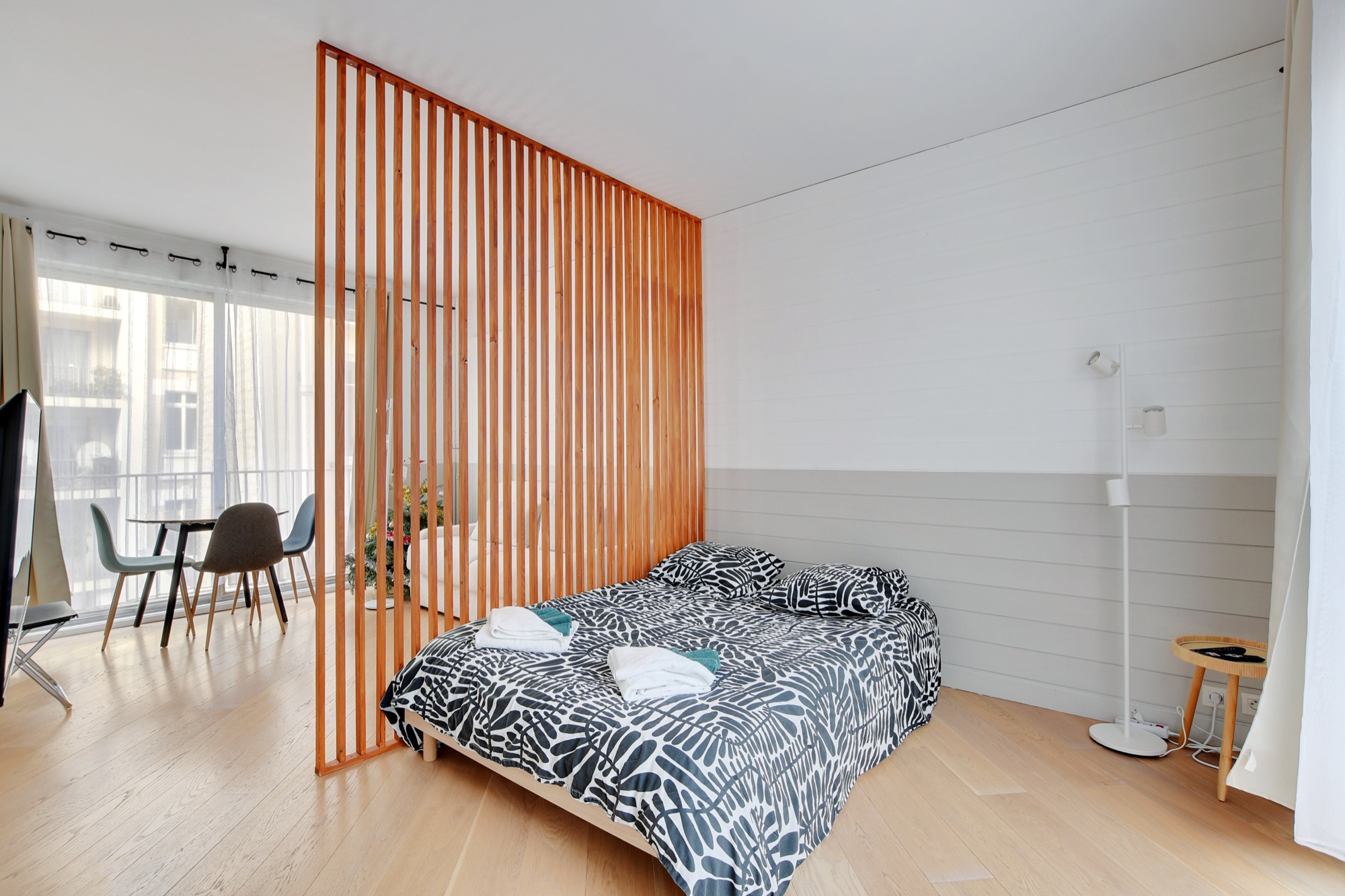 Bedroom with natural light